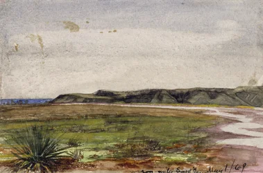 Two Hundred Miles East of Bascom, 1. mai 1869 (akvarell på papir)