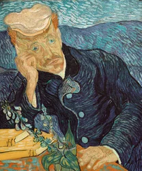 Portrett av Dr. Paul Gachet, 1890.