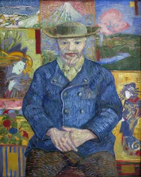 Portrett av far Tanguy, 1887.