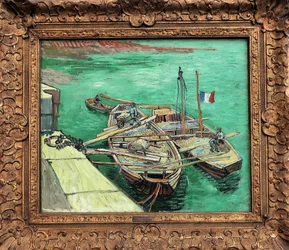 1888 van Gogh Rhônebarken