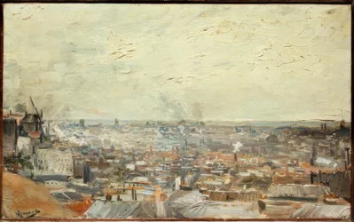 Utsikt over Paris fra Montmartre