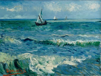 Båter på havet, Les Saintes-Maries-de-la-Mer