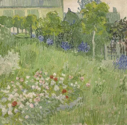 Daubignys hage. 1890