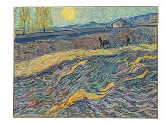 Bonde på en åker, 1889