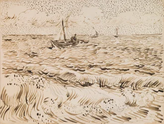 Fiskebåter ved Saintes-Maries-de-la-Mer