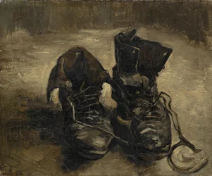 «De svarte støvlene» eller «De gamle skoene». Maleri av Vincent van Gogh (1853-1890). 1886. Van Gogh-museet, Amsterdam.