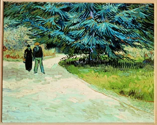 Poetens hage, Arles (olje på lerret)