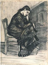 Kvinne sorg F935 Vincent van Gogh