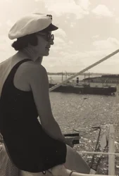 Par om bord på cruiseskipet «Oceania», fra albumet «At the Edge of Oceania 28. juli til 10. august 1935»