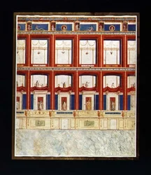 Antikke romerske fresker, ca. 1775 (akvarell og gouache på papir)