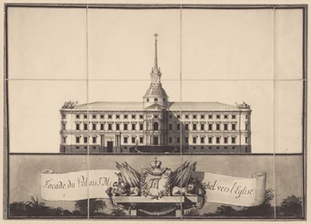 Saint Michaels Castle i Saint Petersburg, 1797