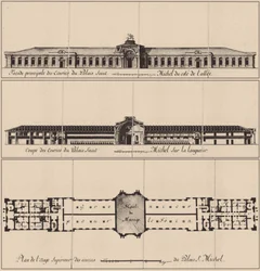 Saint Michaels Castle i Saint Petersburg, 1797
