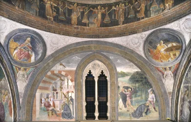 Scener fra som Saint Peter Martyr, 1466-68