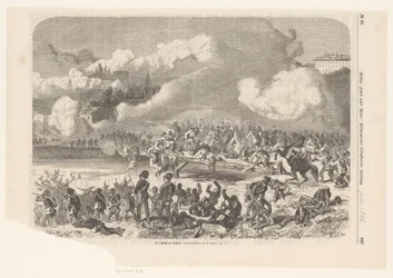 Slaget ved Custoza, 1866 Die Schlacht con Custoza (tittel på objekt)