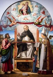 Sankt Thomas av Aquinas, Sankt Markus og Sankt Ludvig av Toulouse