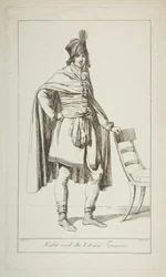 Civil garb of the French Citizen, 1794.