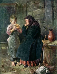 Møtet mellom mor og sønn, 1883, 1965.