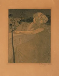 Meditasjon på balkongen, 1899-1900.