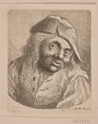 Byste av en bonde