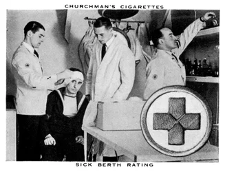 Sick Berth Rating, 1937.