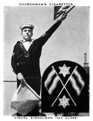 Visual Signalman, 3. klasse, 1937.