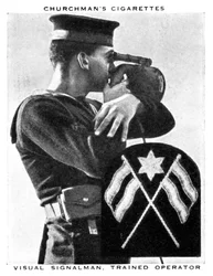 Visual Signalman, utdannet operatør, 1937.