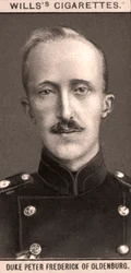 Hertug Peter Frederick av Oldenburg, 1908.