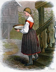 Norsk Bondepike, 1809.