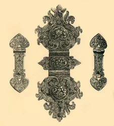 Bokspenner i sølv, 1881.