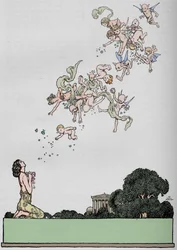 Halv tittel på A Midsummer Nights Dream, 1914