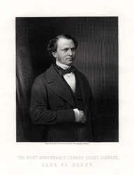Edward Henry Stanley, 15. jarl av Derby, britisk statsmann, midten av slutten av 1800-tallet.