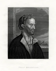 Philipp Melanchthon, tysk teolog og forfatter av den protestantiske reformasjonen, 1800-tallet.