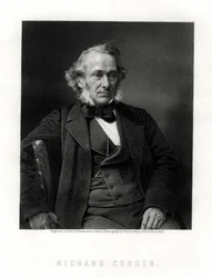 Richard Cobden, britisk produsent, radikal og liberal statsmann, 1800-tallet.