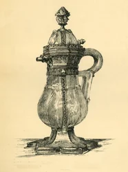 Krystallkruet, 1300-tallet, 1881.