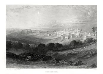 Betlehem, Palestina, 1800-tallet
