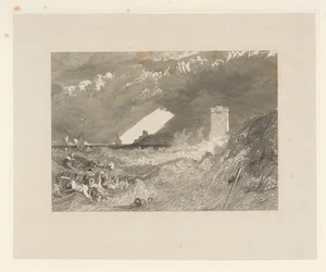 Inngang til Fowey Harbour, Cornwall