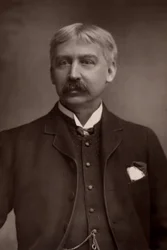 ""(Francis) Bret Harte (1836-1902) amerikansk redaktør og historieforfatter (woodburytype)