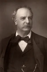 "" Charles Santley (1834-1922) engelsk baryton (woodburytype).