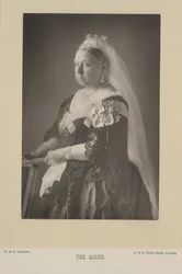Dronning Victoria. Dronning av Storbritannia av Storbritannia og Irland, og (fra 1876) keiserinne av India. Portrett.