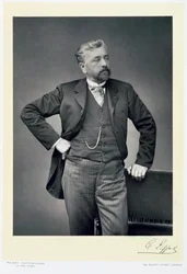 Alexandre Gustave Eiffel, fransk ingeniør, sent på 1800-tallet