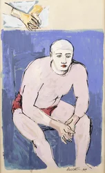 Sittende klovn