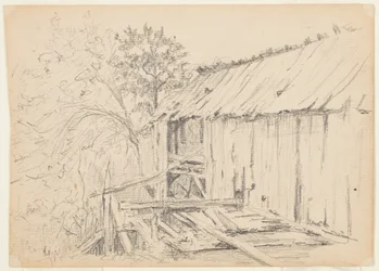 Ruin av en mølle