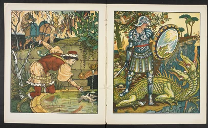 Illustrasjon til historien, prinsesse Belle étoile.