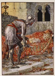Sir Lancelot in the Chapel Perilous, fra 