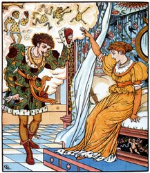 «Kongens datter og frosken» av Jakob og Wilhelm Grimm