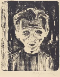 Selvportrett, 1922.