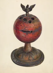Leketøysbank: Globe, ca. 1939.