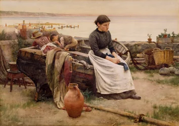 «Men å, om jeg bare kunne kjenne berøringen av en forsvunnet hånd», 1888