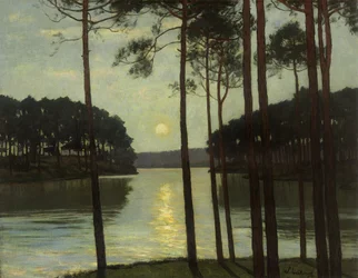 Kveldsstemning på Schlachtensee