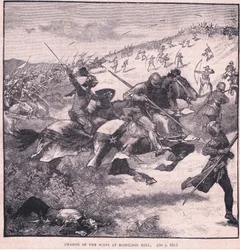 Anklagen mot skottene ved Homildon Hill AD 1402